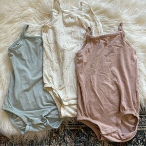 Sleeveless Onesie Set
